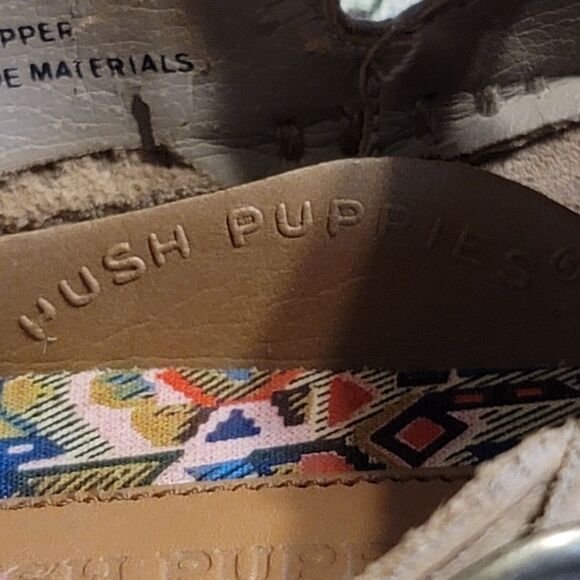 Leather Hush Puppies Mary Jane Sandals NWOT Size 9 - Picture 11 of 13